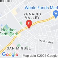 View Map of 2123 Ygnacio Valley Road,Walnut Creek,CA,94598